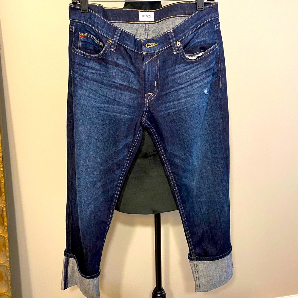 Hudson Cropped Denim Jeans